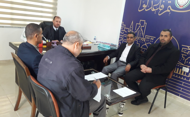 نيابة الوسطى الكلية تعقد اجتماعها الشهري الأول بحضور رئيس النيابة الجديد