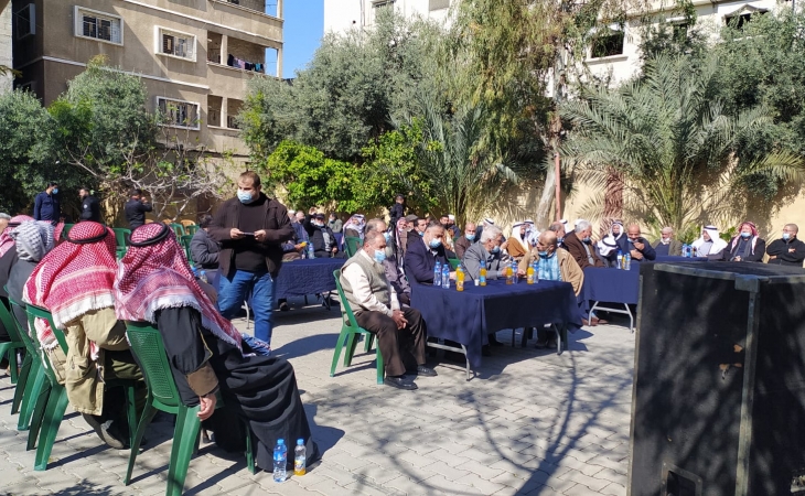  خلال لقاء جمع ممثل النيابة العامة و قيادة شرطة الزيتون  ووجهاء واعيان الحي  وكيل نيابة الزيتون  /نساند جهود رجال الإصلاح في الحفاظ على الاستقرار المجتمعي والسلم الأهلي