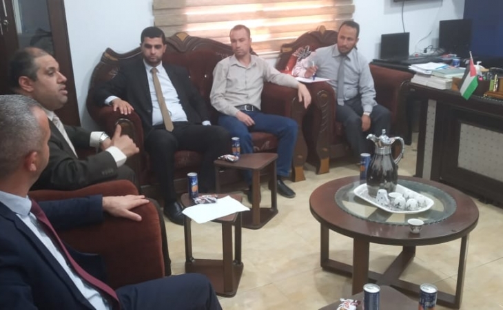 جولة تفقدية لللتفتيش القضائي لنيابة خانيونس ورفح