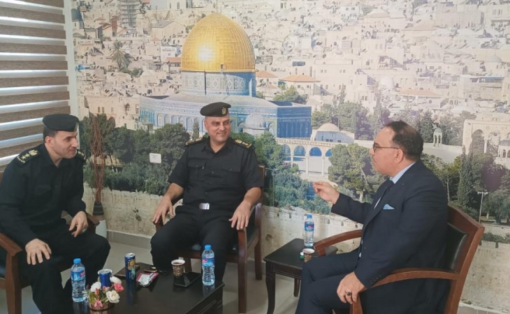 نيابة غزة الجزئية الثالثة تستقبل وفداً من إدارة مراكز الإصلاح والتأهيل
