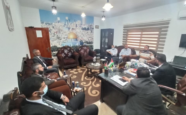 نيابة رفح الجزئية ومكتب المراقب العام بالداخلية يؤكدون على تعزيز بيئة اتصال تحقق جودة الإداء  والرقابة والمسائلة والنزاهة والشفافية