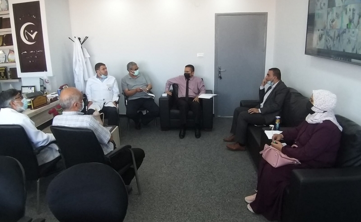 نيابة خانيونس الجزئية وإدارة مستشفى ناصر الطبي يؤكدان على تعزيز الخدمات للمواطنين تسير معاملاتهم