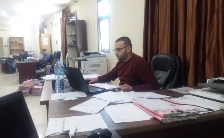 نيابة تنفيذ الأحكام الجزائية تواصل جولاتها التفتيشية على النيابات الكلية في محافظات غزة