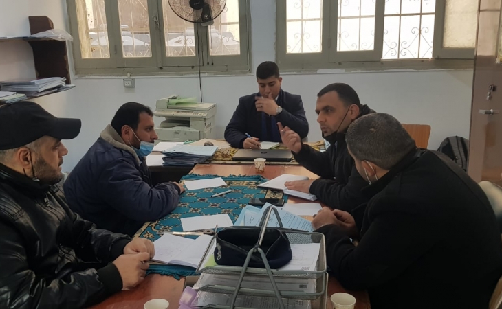 معاون النيابة  ومدير شرطة الشجاعية  يؤكدان على تضافر الجهود فى تحقيق العدالة والاستقرار المجتمعي