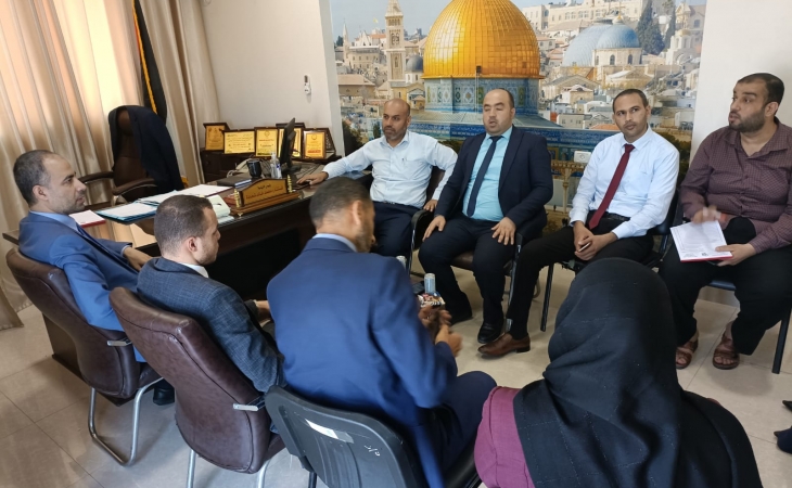  نيابة غزة الكلية تقوم بسلسلة لقاءات واجتماعات إلحاقاً بأهدافٍ عكفت مؤسسة النيابة العامة على تحقيقها