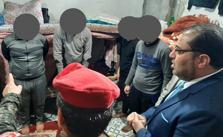 نيابة المؤسسات تجري زيارة للسجن العسكري "الشرطة العسكرية"