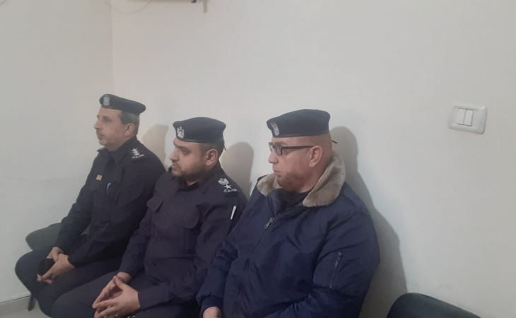 رئيس نيابة المؤسسات ومكافحة الفساد وجرائم الأموال يجتمع بمدير دائرة غزة بالشرطة القضائية