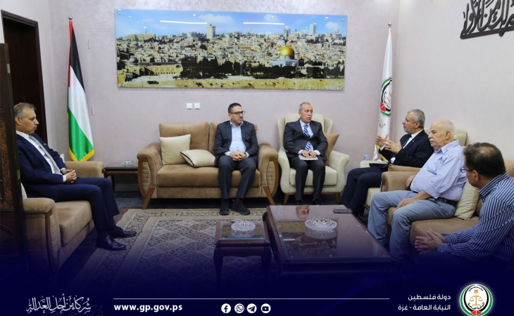 النائب العام يستقبل وفداً من الهيئة المستقلة لحقوق الإنسان
