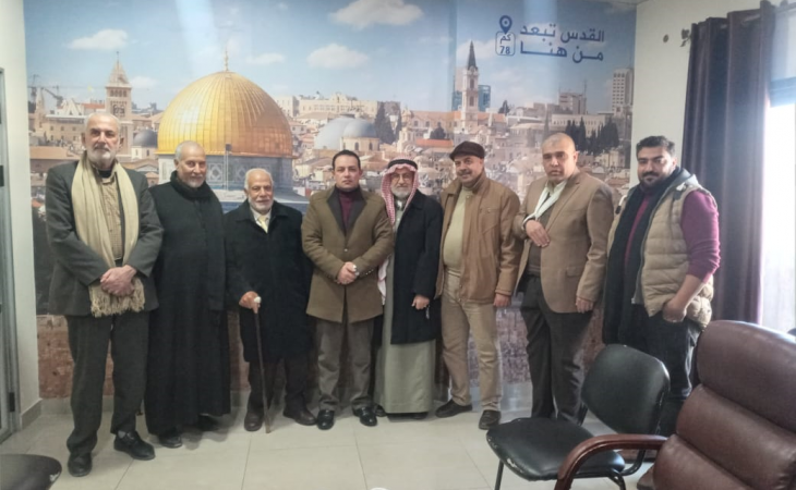 نيابة غزة الجزئية الثانية تجتمع مع دائرة إصلاح محلية الرمال ولجانها