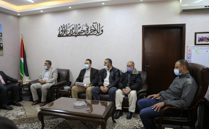 النائب العام يستقبل وفد من مكتب المراقب العام للداخلية لتعزيز التعاون والتنسيق 