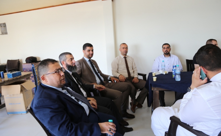 لقاء معايدة النائب العام مع أسرة النيابة العامة