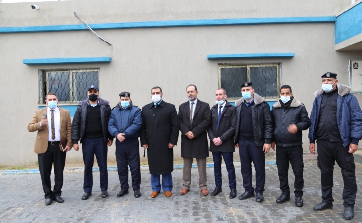 خلال زيارته التفقدية لشرطة معسكرات الوسطى..النائب العام ومدير شرطة المحافظة يؤكدان على النهوض والارتقاء بمكاتب التحقيق، تعزيزا للعدالة الجنائية