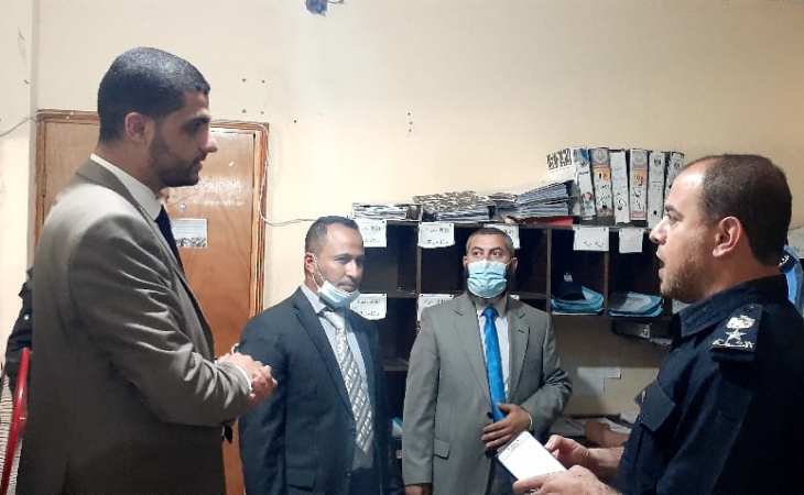 مدير نيابة رفح: نهدف من الزيارات التفقدية للمراكز الشرطية العمل على مدار الساعة لتحقيق العدل واقعاً عملياً وترسيخ الأمن والاستقرار المجتمعي
