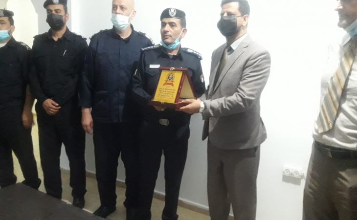 مجمع سرايا نيابة خانيونس تستقبل  محافظ خانيونس ومجلس قيادة الشرطة بالمحافظة