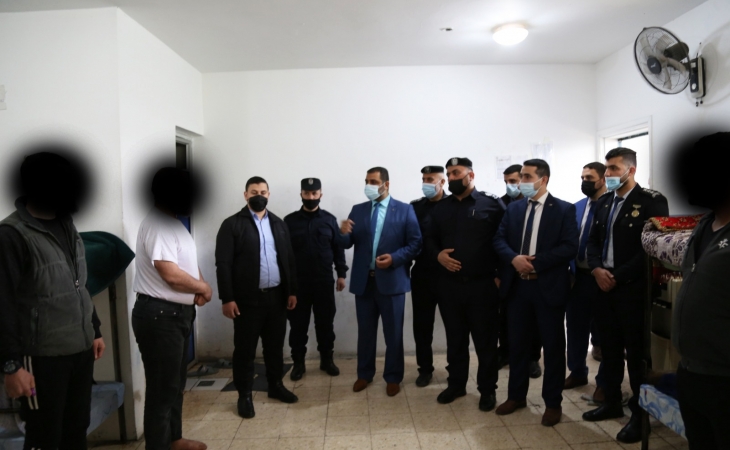 خلال زيارته لمركز شرطةالشجاعية...النائب العام: الزيارات التفقدية للمراكز الشرطية تسهم بتوحيد عمل منظومة العدالة الجنائية من اجل الأمن والاستقرار
