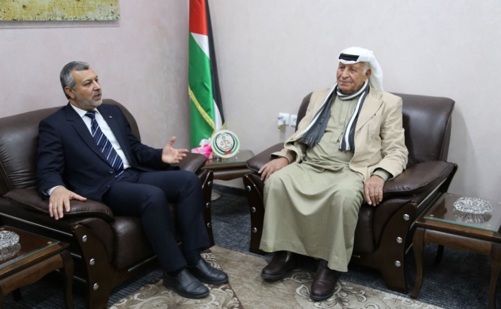  النائب العام يستقبل وفد الهيئة العليا لشئون العشائر