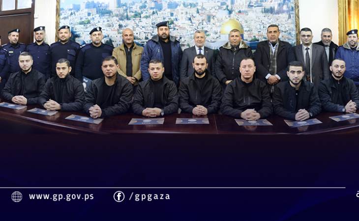 جانب من تكريم النائب العام المستشار/ د. محمد النحال، لقيادة ومسئولي الشرطة القضائية في النيابات وإدارة وضباط الأمن والحماية (أمن النائب العام)