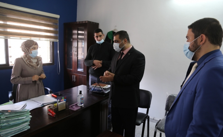 النائب العام يؤكد خلال زيارته التفقدية لنيابة الشمال على ترسيخ العدالة وإرساء سيادة القانون