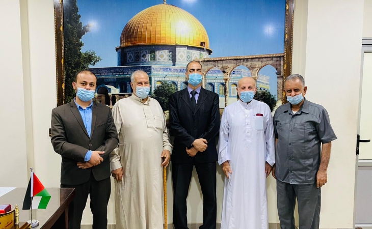مدير نيابة غزة الثانية/  نؤكد على الشراكة  مع   رجال الإصلاح ورابطة علماء فلسطين لتحقيق الاستقرار المجتمعي والسلم الأهلي