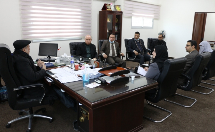  المكتب الفني بالنيابة العامة يناقش خطة النيابة لعام 2022 مع وزارة المالية