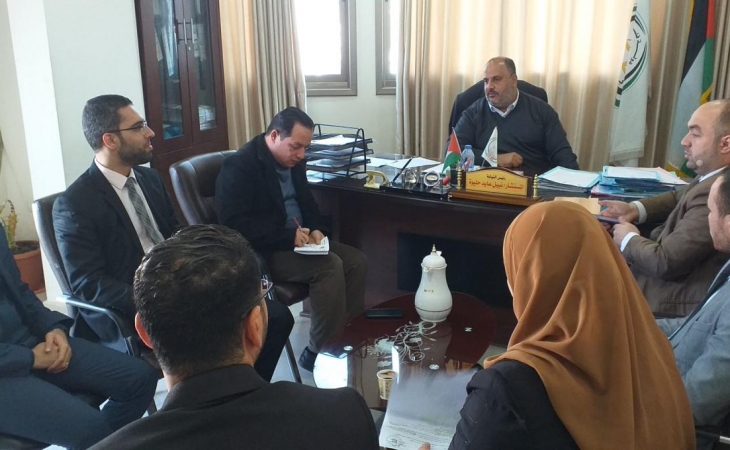نيابة غزة الكلية تلتقي بنيابة غزة الجزئية الثانية لمواصلة ترتيب وتنظيم العلاقات النيابيّة