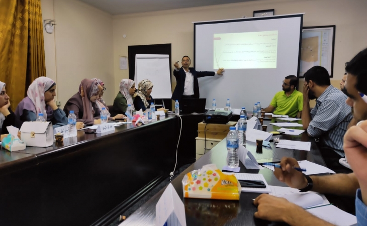 اللجنة العليا للتدريب الإداري في النيابة العامة تعقد دورة تدريبية بعنوان كتابة مقترحات وإدارة المشاريع
