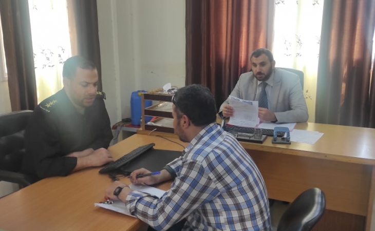 نيابة غزة الكلية تُجري جولة على مركزَي التأهيل والإصلاح سجن طيبة وسجن الكتيبة في محافظة غزة