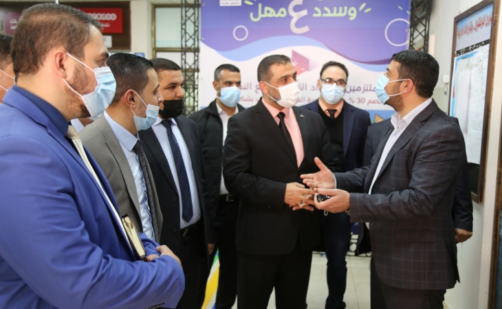 النائب العام ورئيس بلدية جباليا النزلة يؤكدان على تطبيق القانون وتيسير معاملات المواطنين