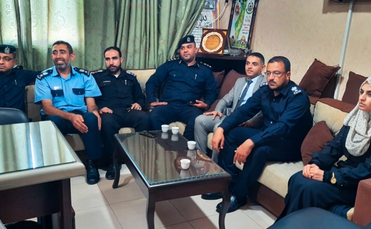 مدير نيابة غزة الأولي ومدير  شرطة التفاح  يؤكدان على تعزيز سيادة القانون ومكافحة الجريمة وترسيخ الاستقرار المجتمعي