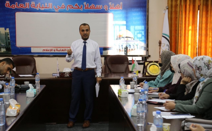 النيابة العامة تستقبل موظفيها الجدد وتنظم لهم دورة تدريبية