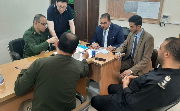  نيابة المؤسسات وجرائم الأموال تُجري جولة تفقدية على مركز إصلاح وتأهيل طيبة المركزي بمحافظة غزة