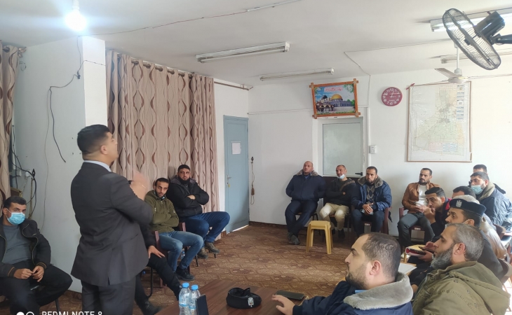 النيابة الجزئية بغزة تختتم دورة مهارات وفنون التحقيق لضباط مركز شرطة الشجاعية