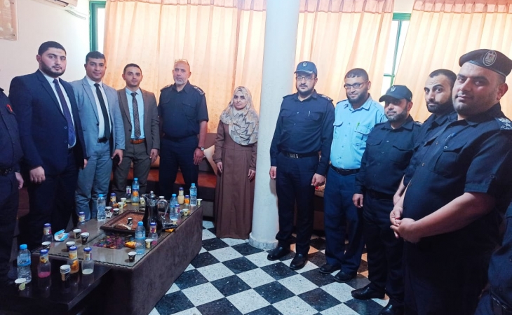 مدير نيابة غزة الأولي ومدير شرطة المحافظة يؤكدان على تعزيز التعاون الاجرائي لترسيخ  العدالة وتحقيق الأمن والاستقرار المجتمعي