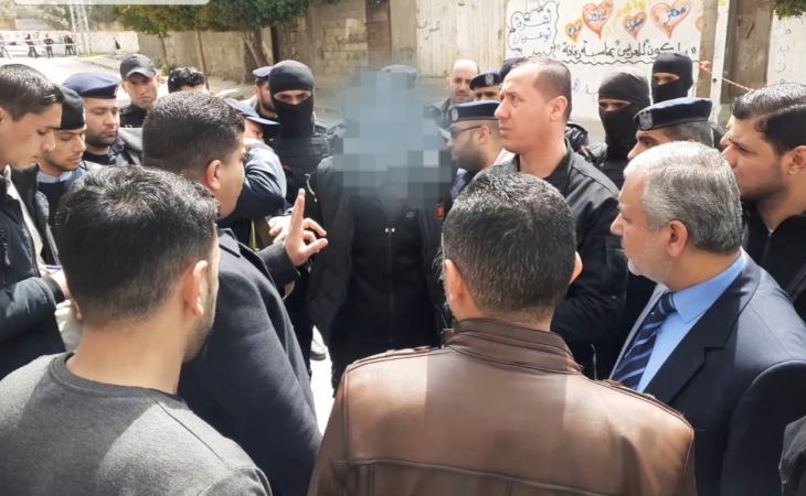النائب العام يُشرِف على إعادة تمثيل مسرح جريمة مقتل المواطن (محمد جهاد وادي)