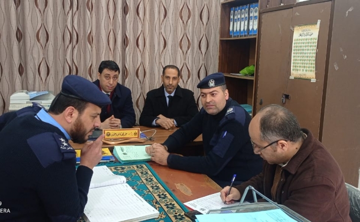 التفتيش القضائي يختتم جولاته التفتيشية على المراكز الشرطية في محافظة غزة
