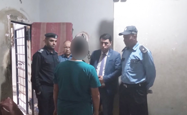 التفتيش القضائي في النيابة العامة يُجري زيارة تفتيشية لنظارة مركز شرطة رفح