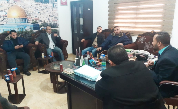 نيابة رفح الجزئية وإدارة المباحث يبحثان سبل التعاون المشترك