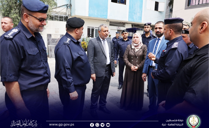 النائب العام يؤكد على التعاون والتكامل والانسجام الكامل في الميدان مع قيادة وزارة الداخلية والأجهزة الشرطية