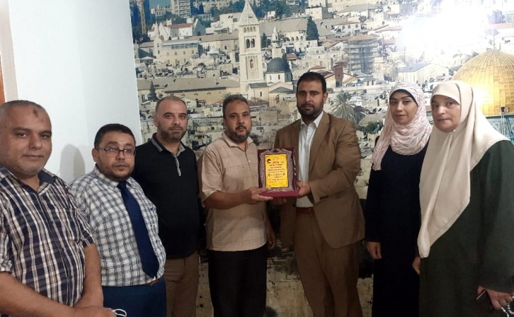 نيابة رفح تستقبل مدير عام الداخلية بالمحافظة 