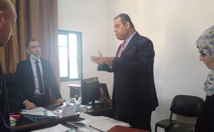 لجنة مسابقة النيابة المتميزة تقيم الأداء بنيابة الوسطى والاستئناف والشمال