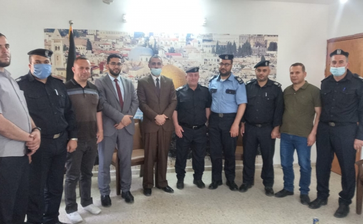مدير نيابة شمال غزة ومدير شرطة جباليا يؤكدان  النهوض بجودة التحقيقات وتجسيد قيم العدالة