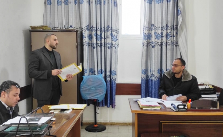 نيابة غزة الكلية تُجري زيارة تفقدية لمركزَي تأهيل وإصلاح الكتيبة وطيبة