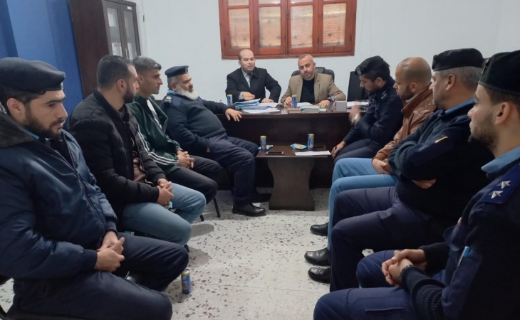 نيابة رفح الجزئية تنظّم محاضرة توعوية لمحققي شرطة محافظة رفح