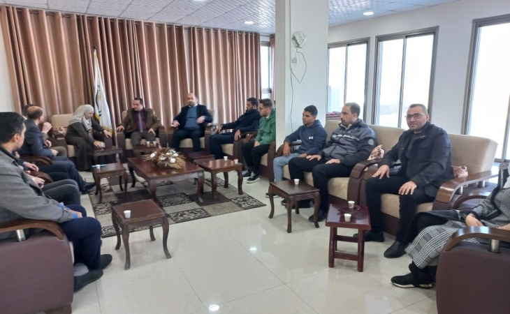 نيابة غزة الجزئية الثانية تجتمع بأعضائها وموظفيها لتعزيز جودة الأداء للعام الجديد