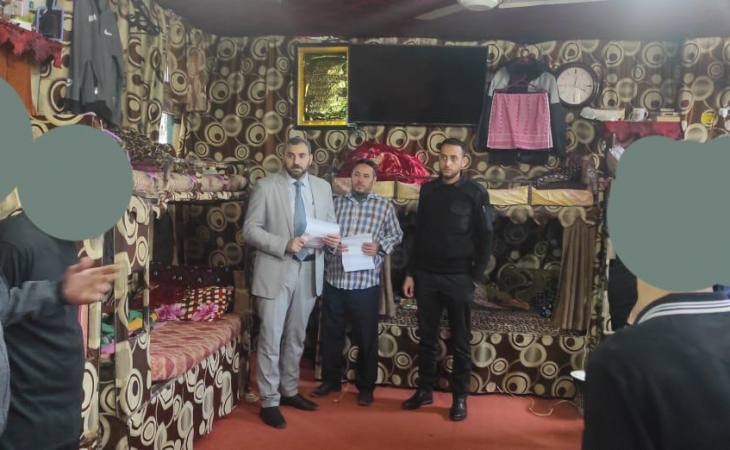 نيابة غزة الكلية تُجري جولة على مركزَي التأهيل والإصلاح سجن طيبة وسجن الكتيبة في محافظة غزة