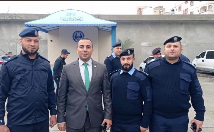 نيابة الشمال الجزئية تُجري زيارة ميدانية لمركز شرطة معسكر جباليا