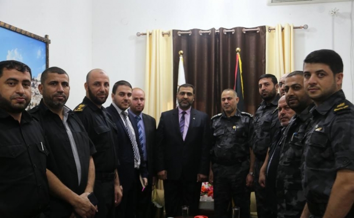 خلال زيارته للإدارة العامة للأدلة الجنائية