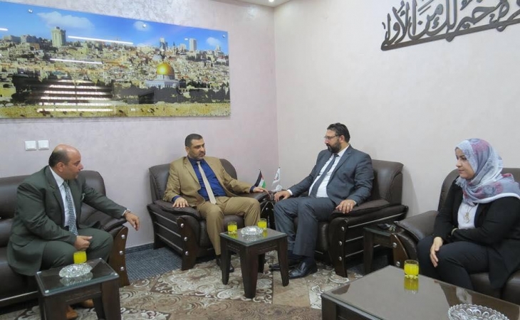 خلال زيارته لديوان النائب العام نائب نقيب المحامين يبحث مع النائب العام سبل التعاون والشراكة