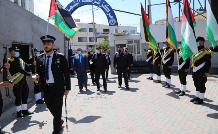 خلال زيارته لمركز شرطةالشجاعية...النائب العام: الزيارات التفقدية للمراكز الشرطية تسهم بتوحيد عمل منظومة العدالة الجنائية من اجل الأمن والاستقرار