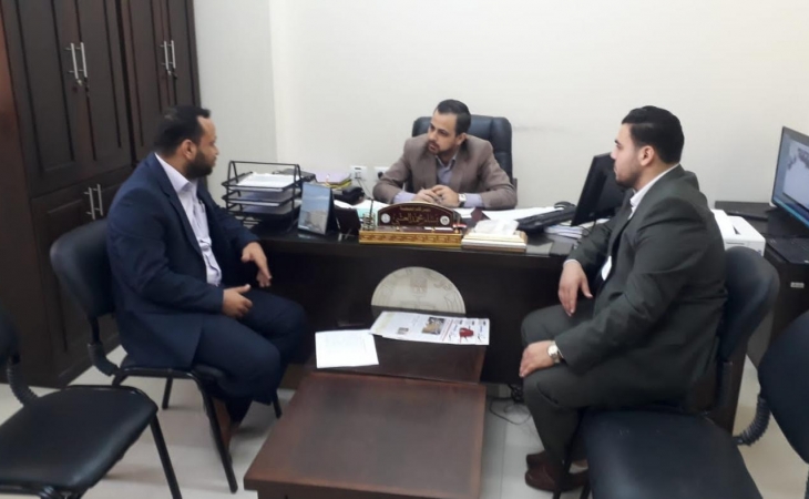 رئيسا قلم نيابة الاستئناف والنقض  والمحكمة العليا يؤكدان على سرعة تعيين جلسات قضايا الرأي العام